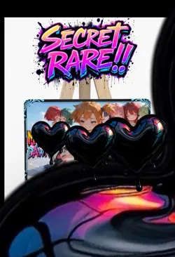 Misty and Dawn secret rare waifu card - Image 1