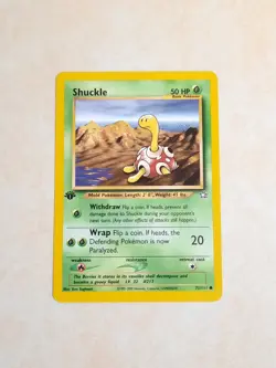 Shuckle 72/111 -1st Edition- Neo Genesis Pokemon Card. - Image 1