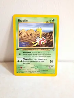 Shuckle 72/111 -1st Edition- Neo Genesis Pokemon Card. - Image 2