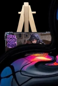 Hex Maniac waifu card - Image 1