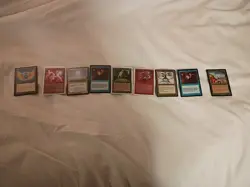 Magic The Gathering Cards 9 semi important cards for sale - Image 1