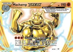 Machamp BREAK 60/108 Rare BREAK XY - Evolutions Pokemon Card - Image 1