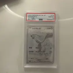 PSA 10 Reshiram BWR 174/086 White Flare sv11w Pokemon Card Game Japanese 2025 - Image 1