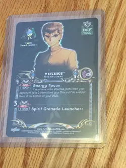 Yu Yu Hakusho TCG Dark Tournament Foil Card S20 Yusuke - Image 1