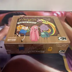 Adventure Time Card Wars For The Glory! 3 Booster Boxes Sealed Cryptozoic - Image 1