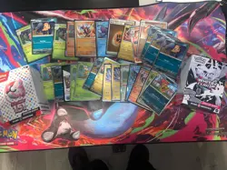 18 Cards Lot pokemon Hits lot Holos Full Arts And 2 6 Pack Booster Bulk 151 Whit - Image 1