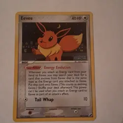 Pokemon Eevee EX Unseen Forces 55/115 Reverse Holo 40HP TCG Card - Image 1