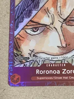 One Piece TCG Roronoa Zoro Premium Collection Film Red ST01-013 Promo Card NM - Image 4