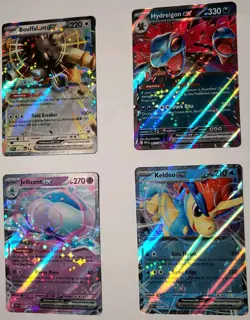 4 Ex cards from BLACK BOLT & WHITE FLARE - POKEMON TCG - Lot of 4 - Image 1