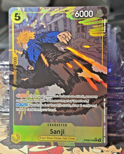 EB02-054 Sanji : Rare Alternative Art English One Piece TCG Card : EB02: Anime 2 - Image 1