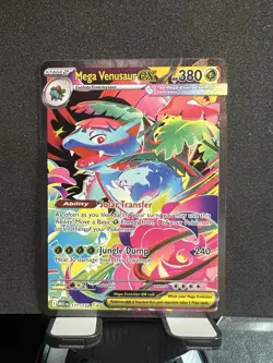 Pokemon TCG Mega Venusaur EX Card 177/132 - Image 1