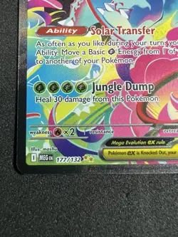 Pokemon TCG Mega Venusaur EX Card 177/132 - Image 3