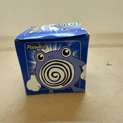 Pokemon 1999 Poliwhirl 23k Gold Plated Trading Card Pokeball Burger King Sealed - Image 1