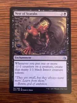 Nest of Scarabs - Amonkhet - NM/M - Magic The Gathering - Free Shipping! - Image 1