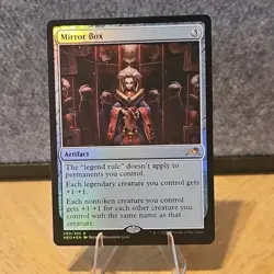 MTG Mirror Box Kamigawa: Neon Dynasty Foil Rare #250 NM - Image 1