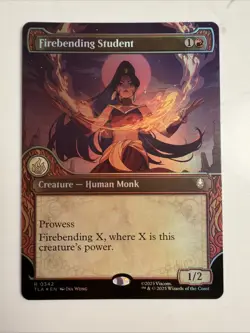 Firebending Student (Showcase) Avatar: The Last Airbender Foil 342 - Image 1