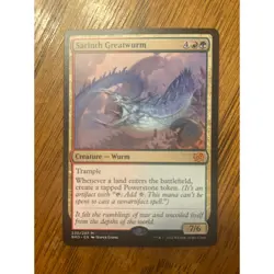 Sarinth Greatwurm 220/287 Mtg Magic The Gathering Regular Mythic BRO NM - Image 1