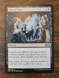 Buried Alive x1 MTG Ultimate Masters Magic Light Play LP English - Image 1