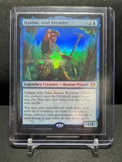 Haldan, Avid Arcanist - Foil - MTG Magic 2020 Commander - LP - Image 1