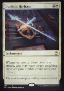 Duelist's Heritage - Commander: Streets of New Capenna: #197 Nm C277 - Image 1