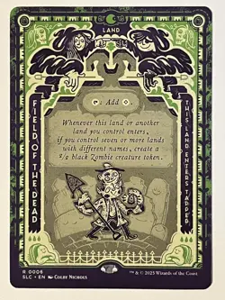 Field of the Dead Secret Lair Countdown Encyclopedia Kit Non-Foil MTG NM - Image 1