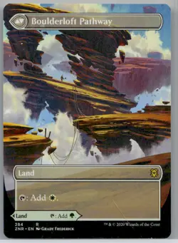 Branchloft Pathway (Borderless) #284 Zendikar Rising Near Mint W/Tracking - Image 2
