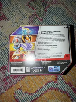 Pokemon TCG Paradox Destinies Iron Crown ex Tin New Sealed - Image 2