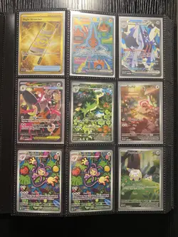 Binder Collection Pokemon English & Japanese different rarities + vintage - Image 1