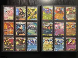 Binder Collection Pokemon English & Japanese different rarities + vintage - Image 3