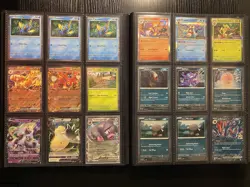 Binder Collection Pokemon English & Japanese different rarities + vintage - Image 5