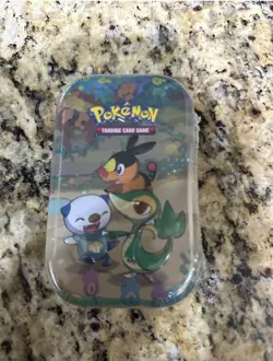 Pokemon Celebrations Mini Tin Unova Featuring Tepig, Snivy, Oshawott NEW SEALED - Image 1
