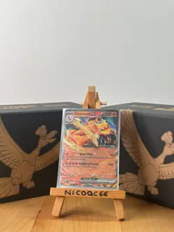 Carte Pokemon CHARIZARD EX 006/165 POKEMON 151 NEUF EN - Image 1