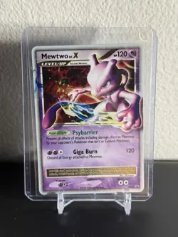 Mewtwo LV.X DP28 Diamond and Pearl Promos Holo English LP Pokemon TCG 2008 - Image 1