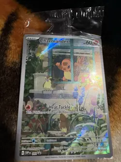 SEALED Pokemon Charmander 044 166/150 Sm8b GX Ultra Shiny Holo Shiny Rare Card - Image 3