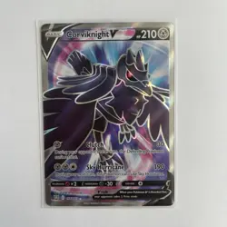 Pokemon TCG Corviknight v Full Art Holo Card #156/163 Battle Styles NM - Image 1
