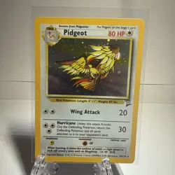 Pokemon Base Set 2 #14/130 Holo Rare Pidgeot Vintage LP+/ NM - Image 1