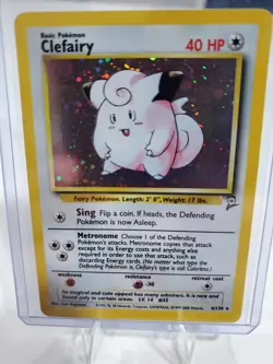 Clefairy 006/130 Base Set 2 Holo MP Pokemon TCG - Image 2
