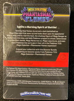 Pokemon TCG Mega Evolution Phantasmal Flames Booster Bundle 6 Booster Packs New - Image 2
