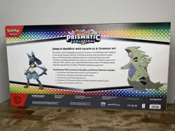Pokemon Prismatic Evolutions Lucario ex & Tyranitar ex Premium Collection - Image 5