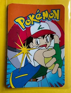 PSYDUCK Pokemon Pocket Monsters Japanese Vending Prism Sticker Holo LP Foil 🔥 - Image 2