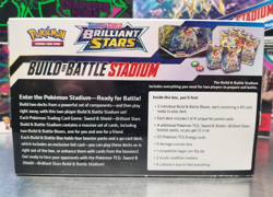 Pokemon Sword & Shield Brilliant Stars Build & Battle Stadium New Factory Sealed 820650850134 - Image 3