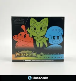 POKEMON CENTER SCARLET & VIOLET PALDEA EVOLVED SEALED ELITE TRAINER BOX - Image 1
