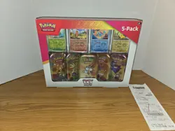 Pokemon TCG Scarlet & Violet 151 Mini Tins Costco Bundle, 5 Pack - Sealed - Image 1