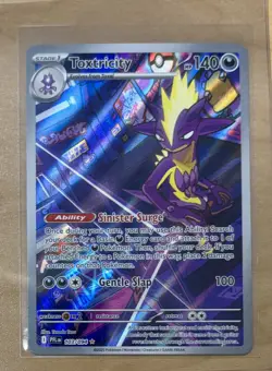 Toxicity 103/094 Illustration Rare Phantasmal Flames Pokemon TCG Near Mint NM - Image 1