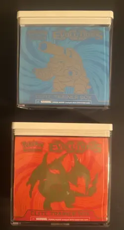 Pokemon XY Evolutions Elite Trainer Box TCG Set Charizard Blastoise ETB NO RIPS - Image 1