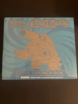Pokemon XY Evolutions Elite Trainer Box TCG Set Charizard Blastoise ETB NO RIPS - Image 2