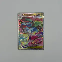 Pokemon TCG Mega-Venusaur EX Evolutions 177 SIR Near Mint Condition - Image 1