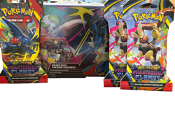 Lot of 3 Pokemon TCG 2025 Fall Mega Collector Chest Box + 2 Phantasmal Packs New - Image 1