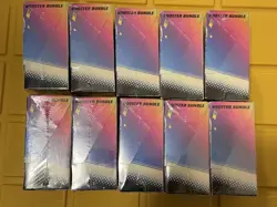 Pokemon TCG Prismatic Evolutions Booster Bundles Lot Of 10 Factory Sealed New - Image 2