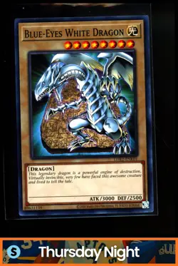 2016 YU-GI-OH! LEGENDARY DECKS II KAIBA ENGLISH 1ST ED BLUE-EYES WHITE DRAGON - Image 1